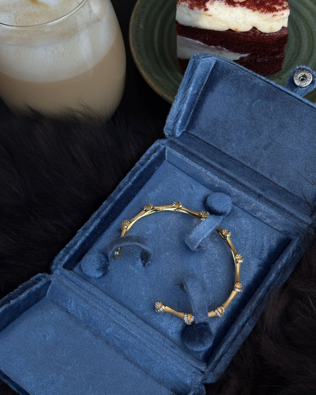 Golden Bamboo Cuff