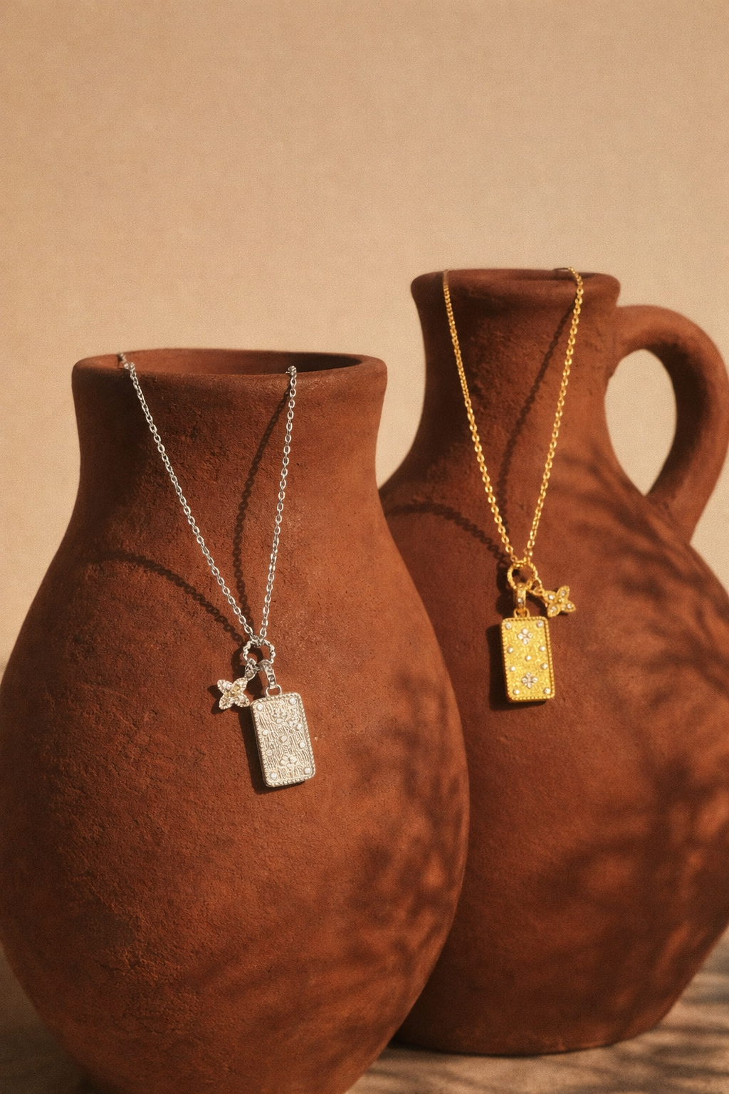 Blossom Tag Necklace