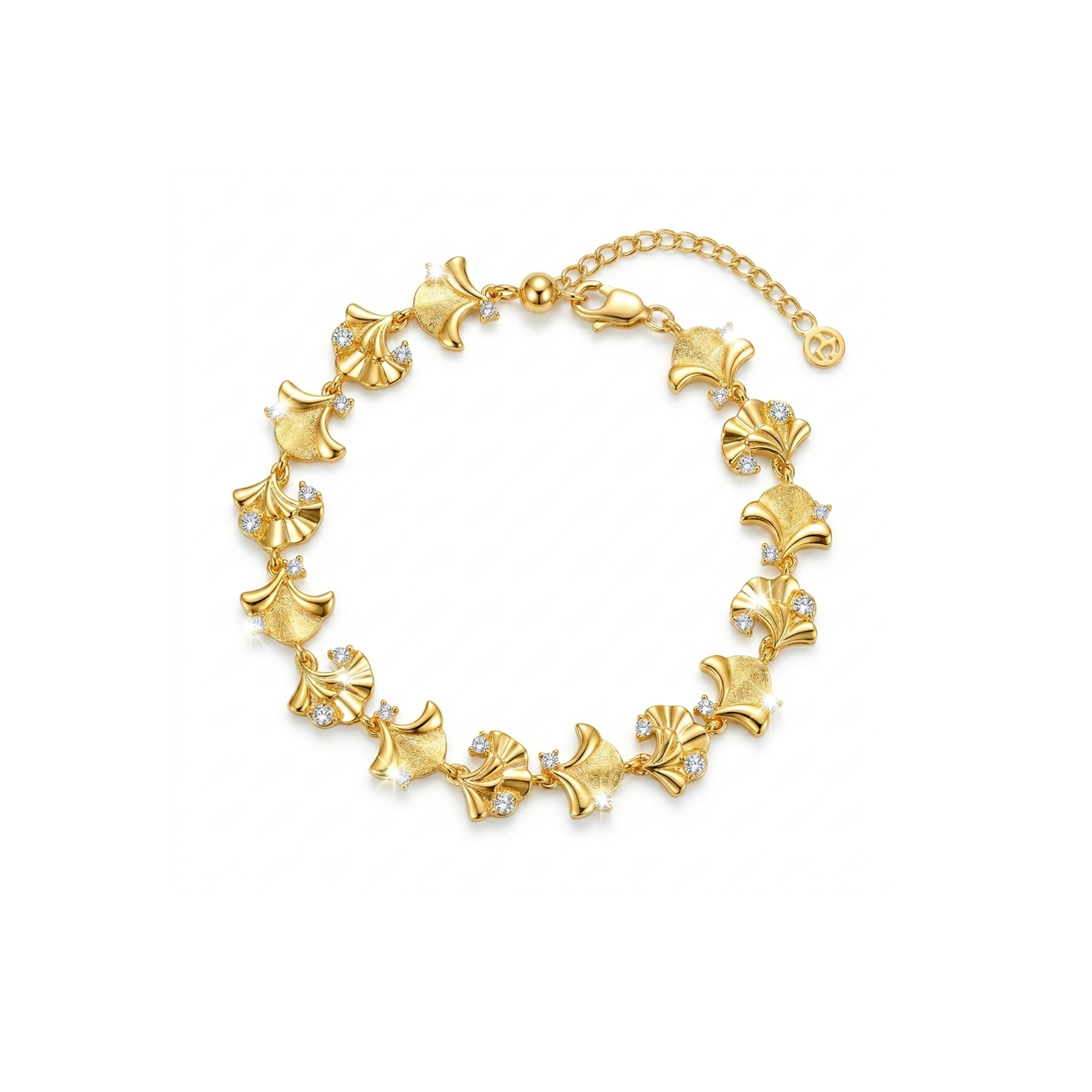 Golden Ginkgo Bracelet