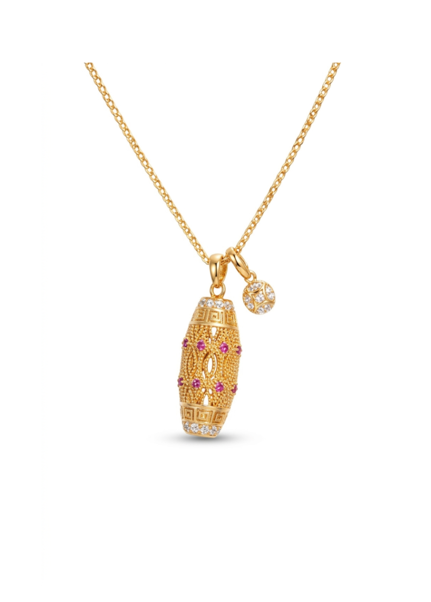 Filigree Imperial Vase Necklace