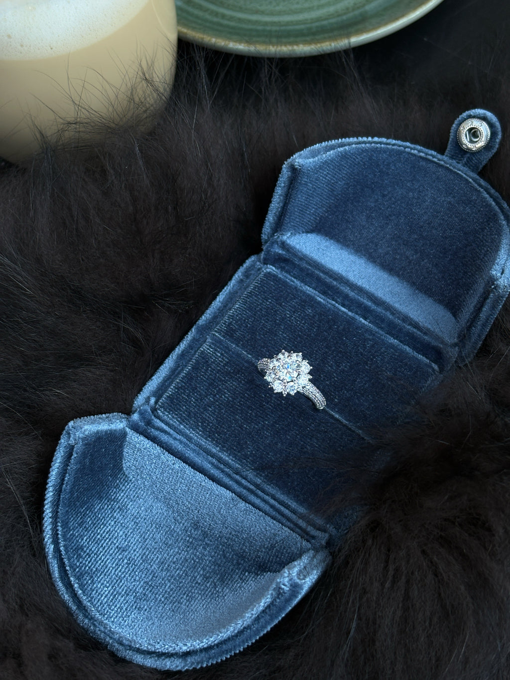 Eternal Sparkle Cluster Ring