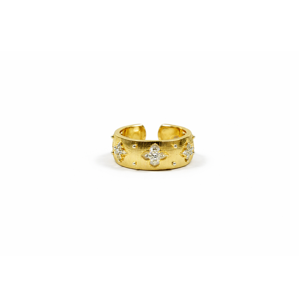 Golden Empress Cut-out Ring