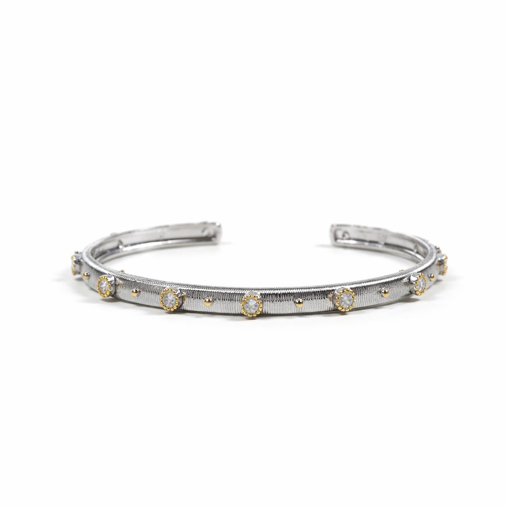 Stardust Diamond-Set Cuff