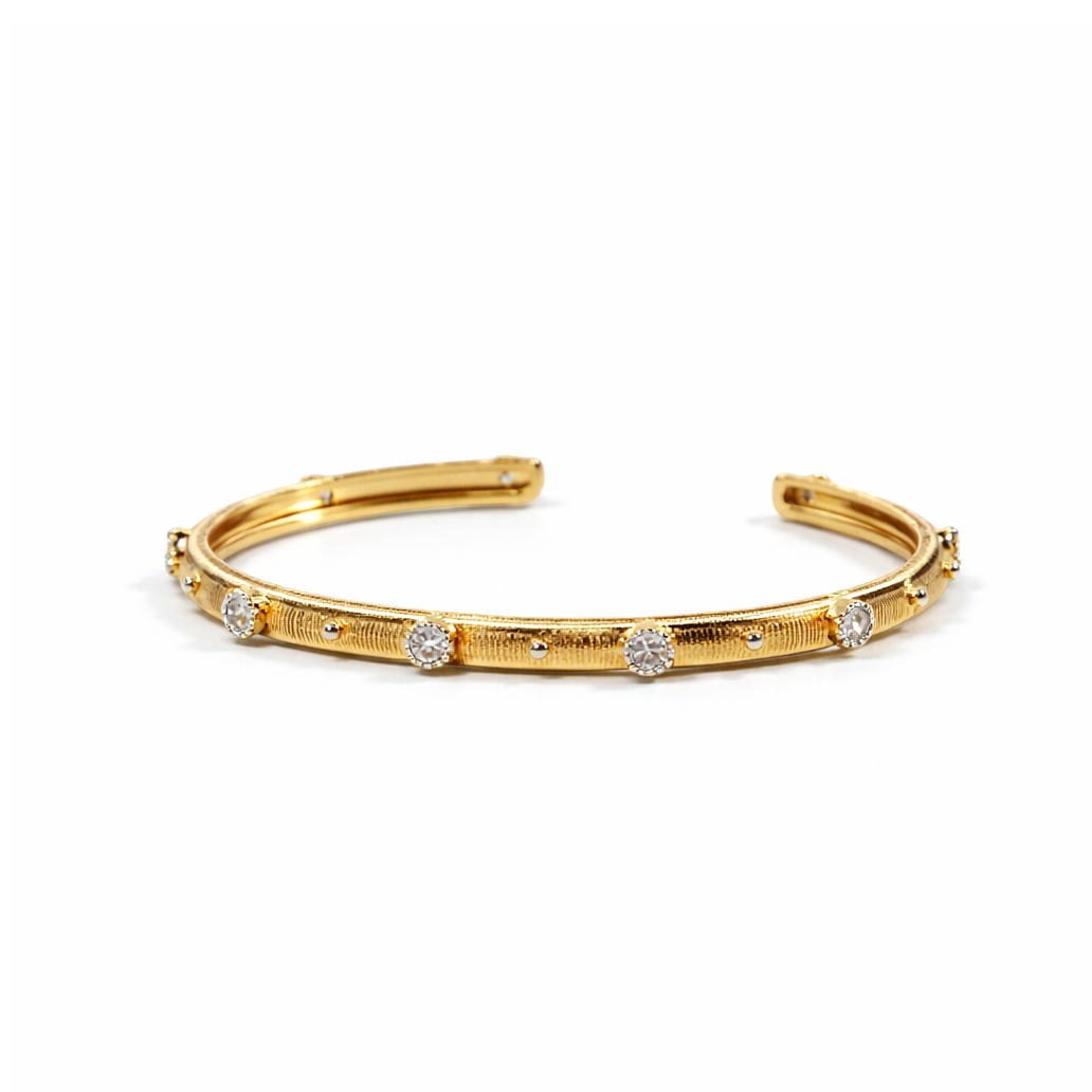 Stardust Diamond-Set Cuff